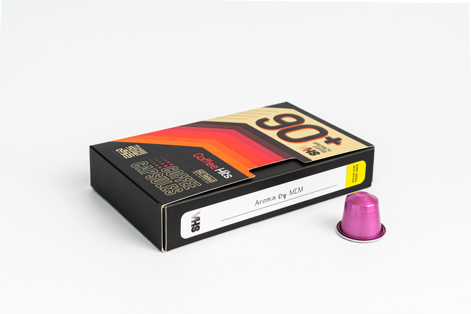 Aroma by MIM coffee capsules by Emirati Coffee Co