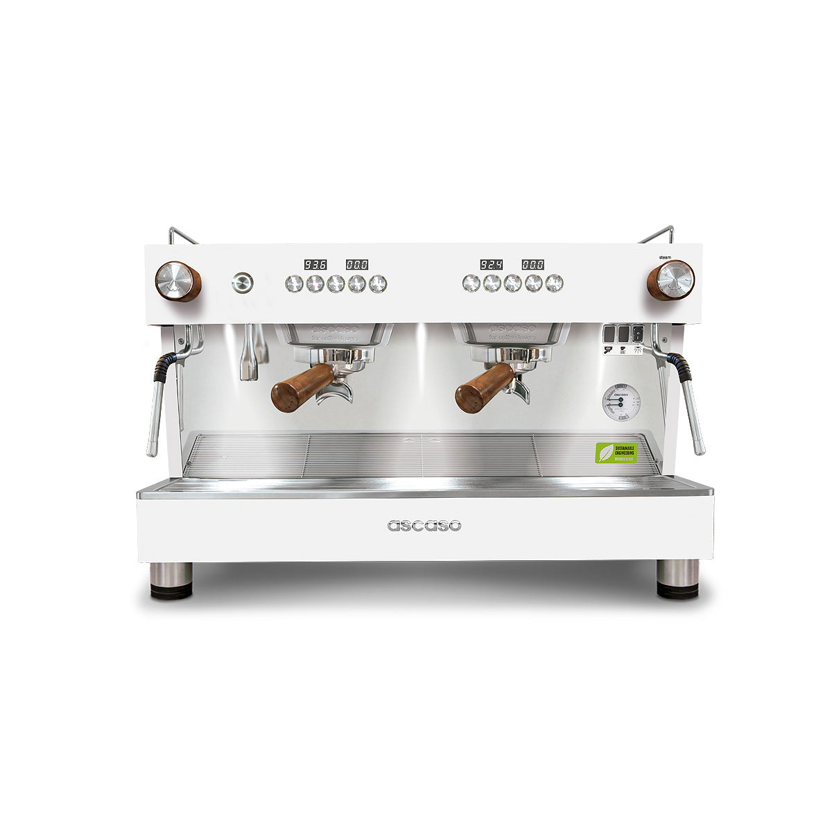 Ascaso Barista T One 2 Groups - BeanBurds Intellect Coffee White Coffee Machine