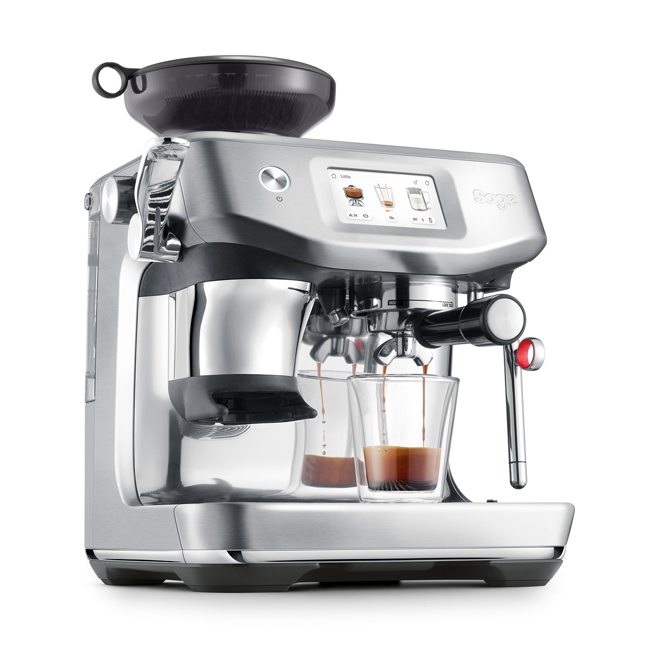the Barista Touch™ Impress – with Cold Extraction - BeanBurds Breville Silver