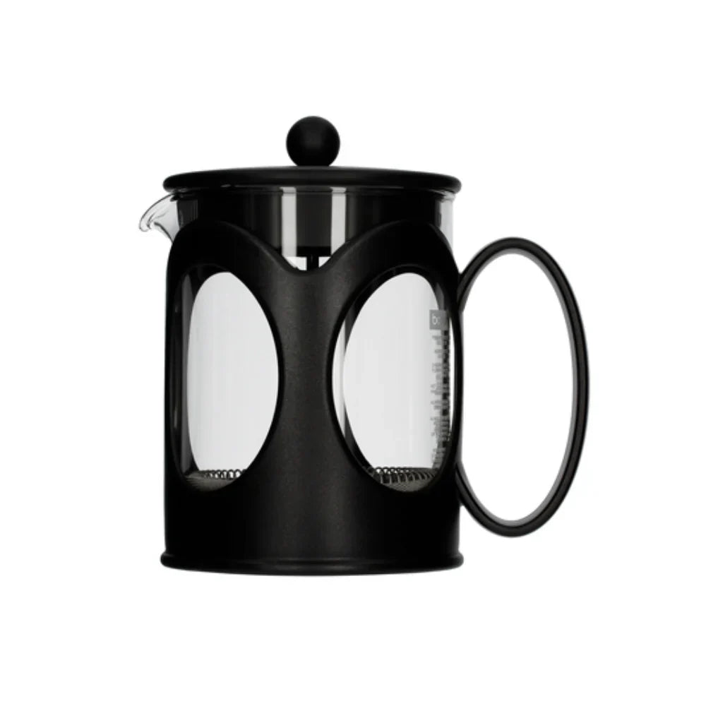 Bodum Kenya French Press Coffee Maker – 4 Cup Manual Brewer (500ml) - BeanBurds Brewing Gadgets 4 Cups Coffee Maker