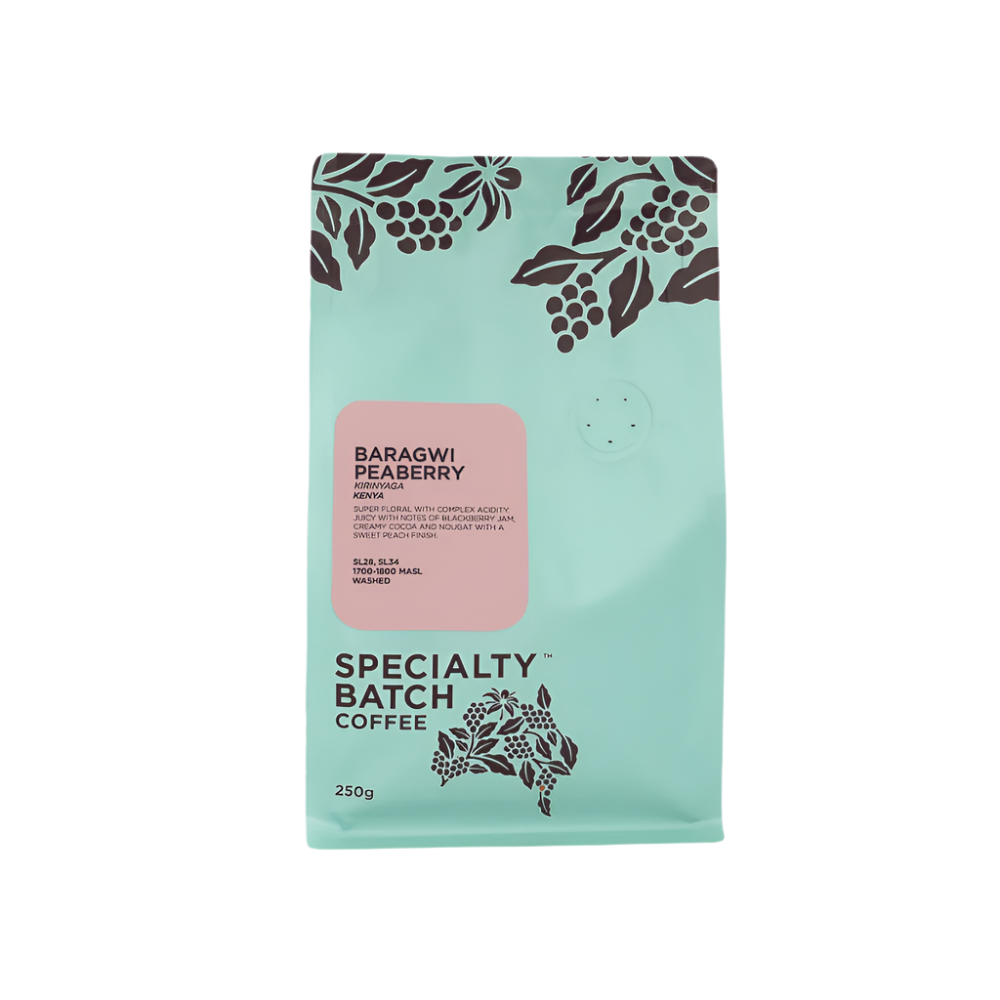 Baragwi Peaberry - BeanBurds Specialty Batch Coffee 250g (10-12 cups) / Whole Bean / Filter Coffee Beans