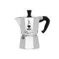 Bialetti Moka Express Coffee Maker - Silver - BeanBurds Brewing Gadgets 3 Cups Brewing Equipment