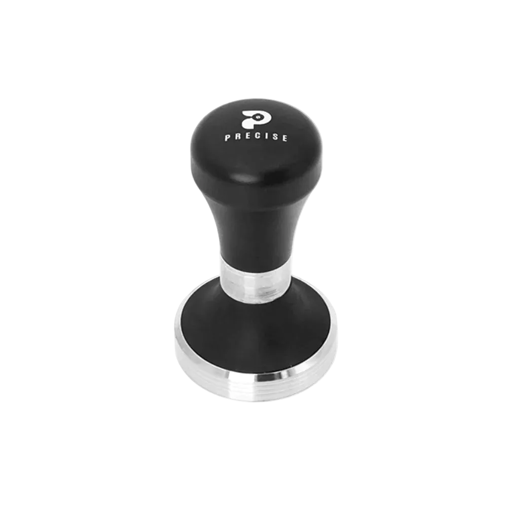 Precise Black Metal Handle Tamper, 58.4mm