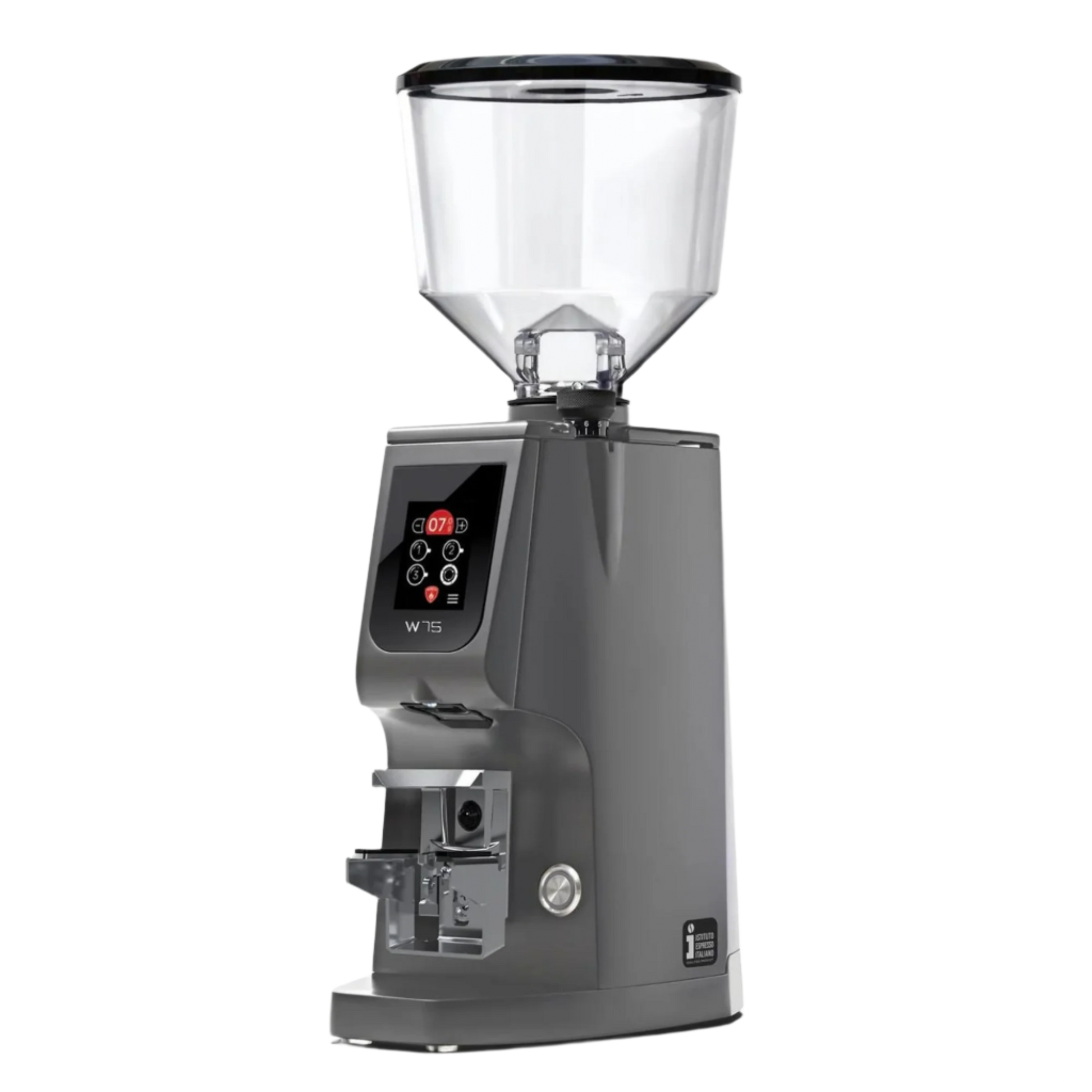 Eureka Atom W75 Coffee Grinder with Scale - BeanBurds CMI Equipment Black Coffee Grinders