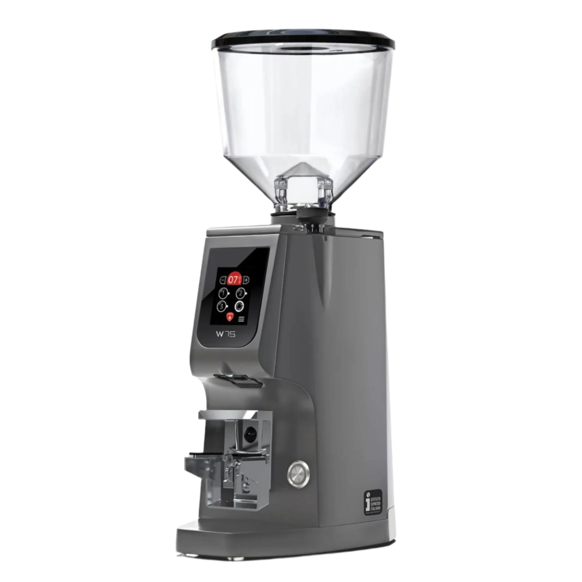 Eureka Atom W75 Coffee Grinder with Scale - BeanBurds CMI Equipment Black Coffee Grinders