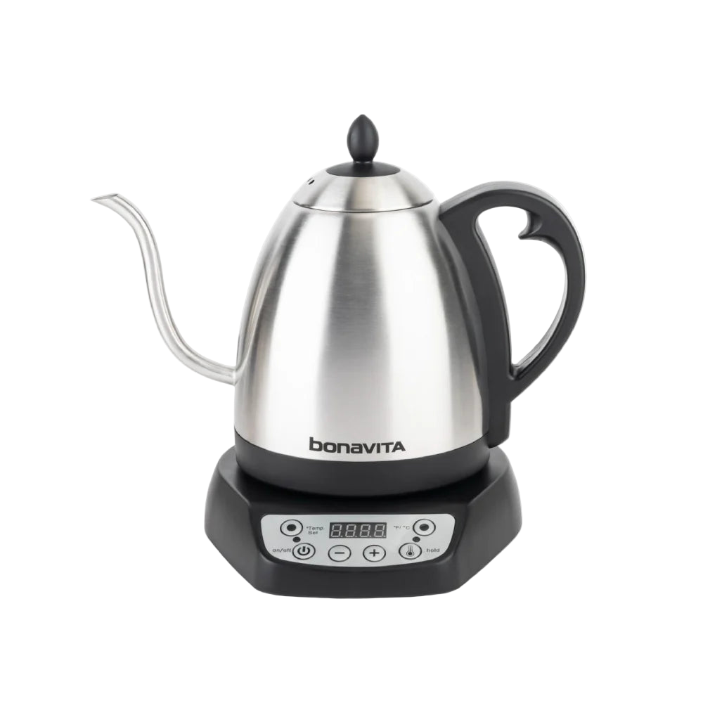 Bonavita Variable Temperature Electric Kettle – 1.0L Gooseneck Pour Over Kettle