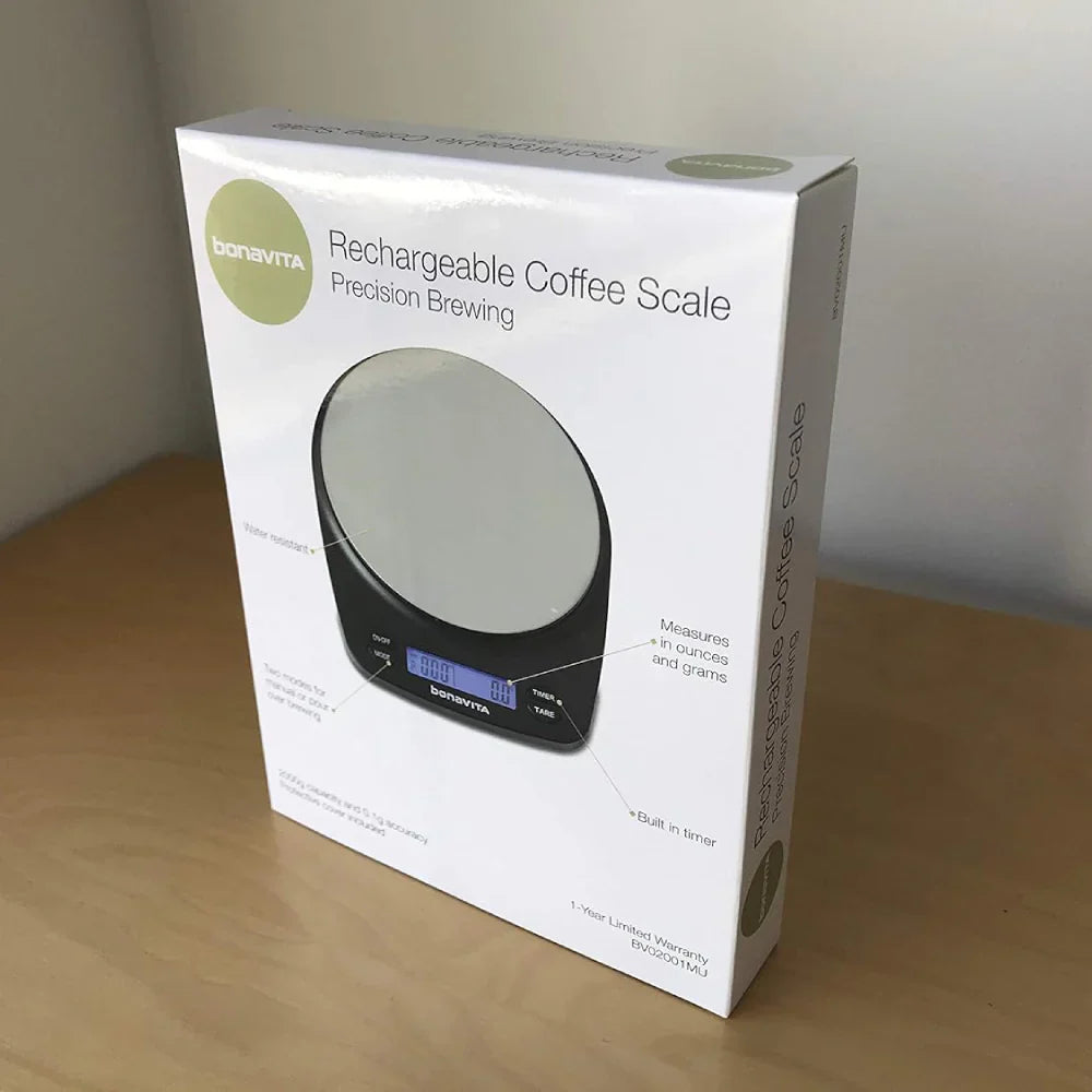 Bonavita Rechargeable Auto-Tare Scale