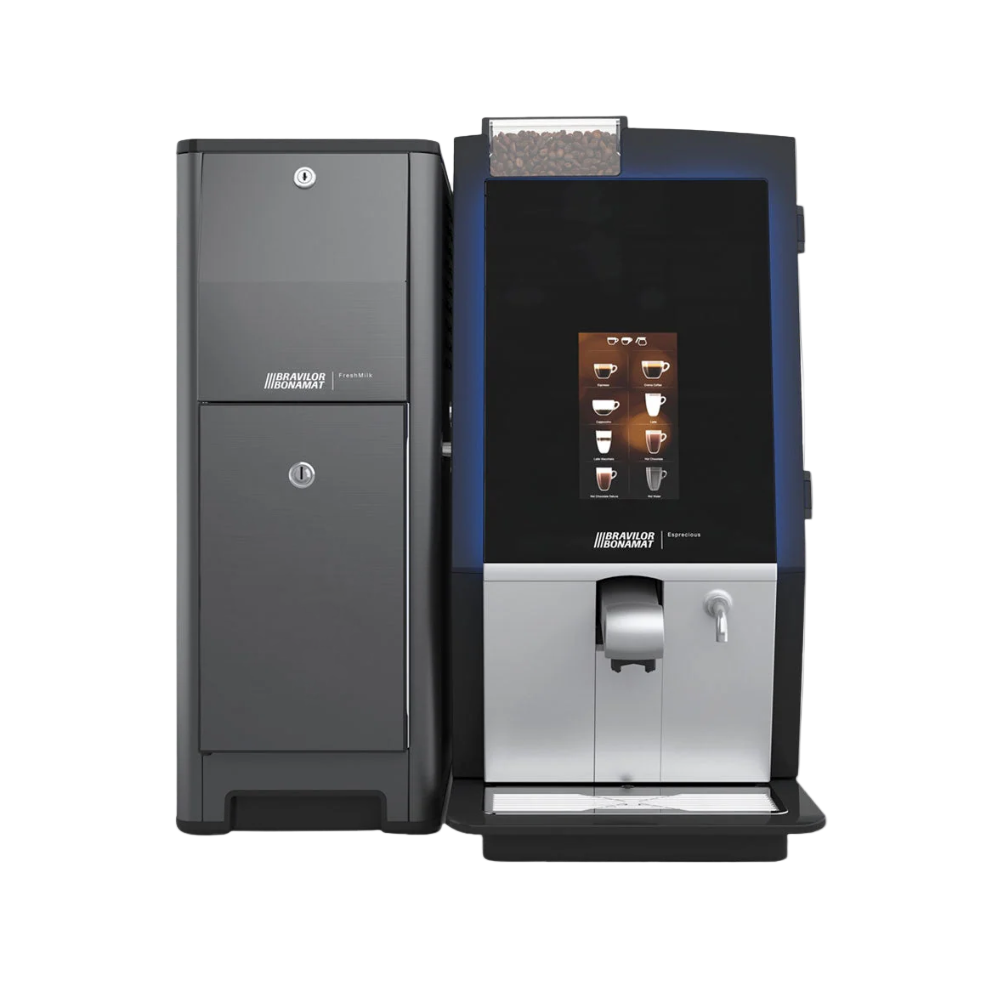 Bravilor Bonomat Esprecious 21L including Fridge (2 grinders)