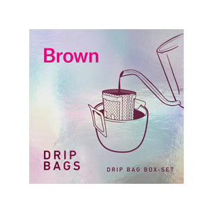 Brown Drip Kit Box (7 bags) - BeanBurds THREE Specialty Coffee