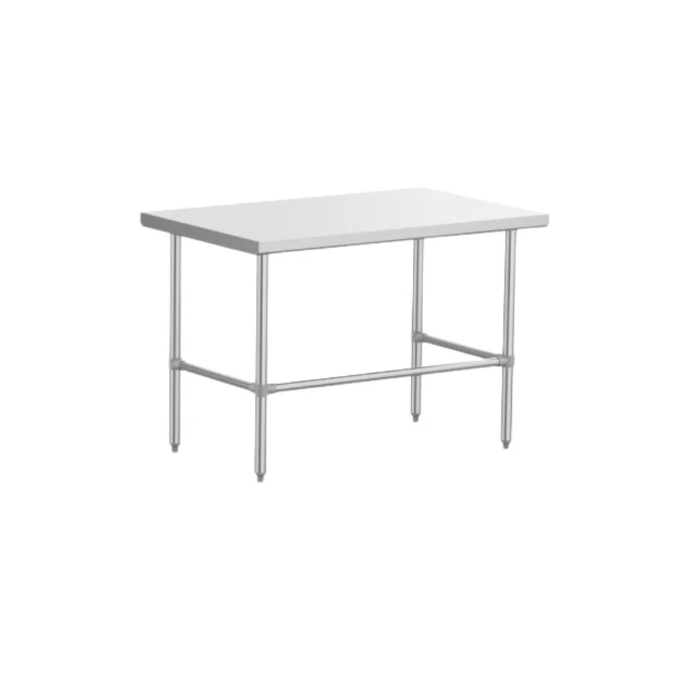Krome - 24" Wide work table with undershelf (L48" x H34")