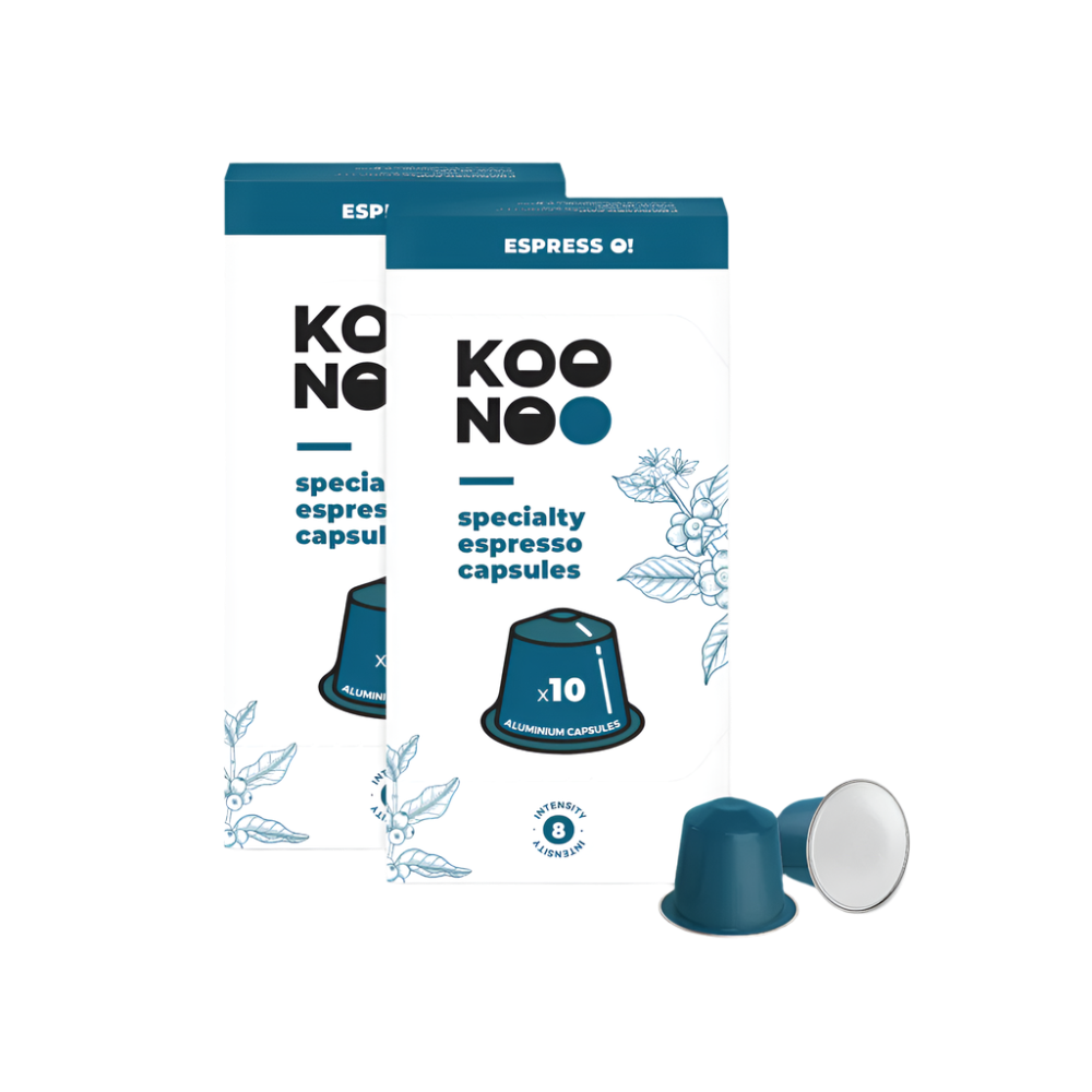 KOONOO Espresso Capsules - BeanBurds Koonoo 20 Capsules Coffee Capsules