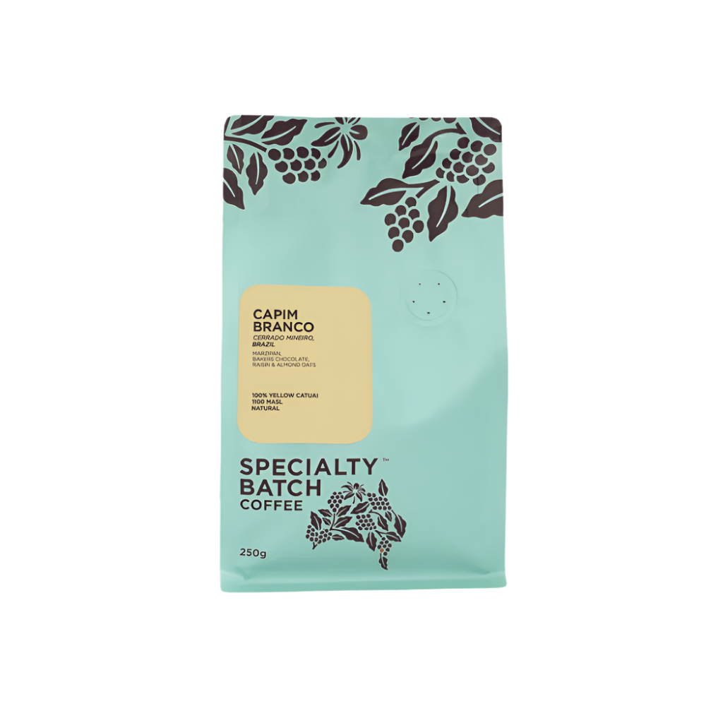 Capim Branco - BeanBurds SPECIALTY BATCH COFFEE 250g ( 10 - 12 Cups) / Whole Beans / Espresso Coffee Bean