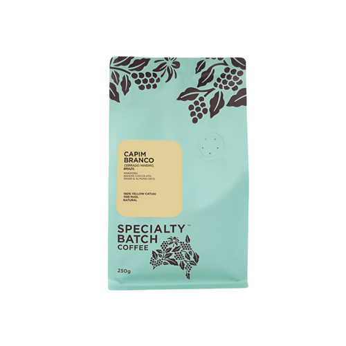Capim Branco - BeanBurds SPECIALTY BATCH COFFEE 250g ( 10 - 12 Cups) / Whole Beans / Espresso Coffee Bean