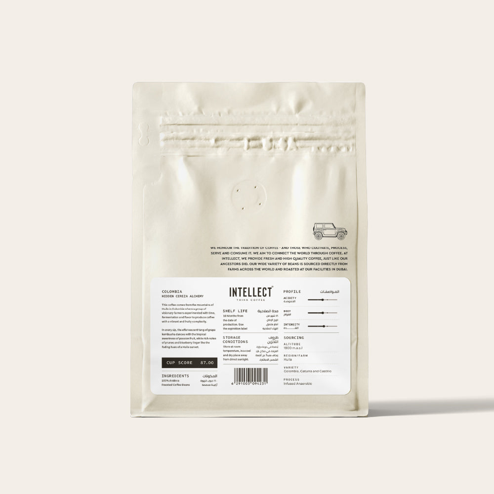 Colombia Cereza Hidden Alchemy by Intellect Coffee - specialty coffee - BeanBurds UAE