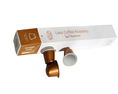 Colombia Organic 10 Capsules - BeanBurds Liwa Roastery Default Title Roasted Coffee Capsules