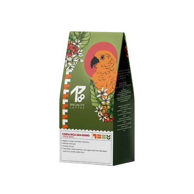 Costa Rica San Isidro Natural - BeanBurds 1718coffee 250g (10-12 cups) / Whole Beans Coffee Beans