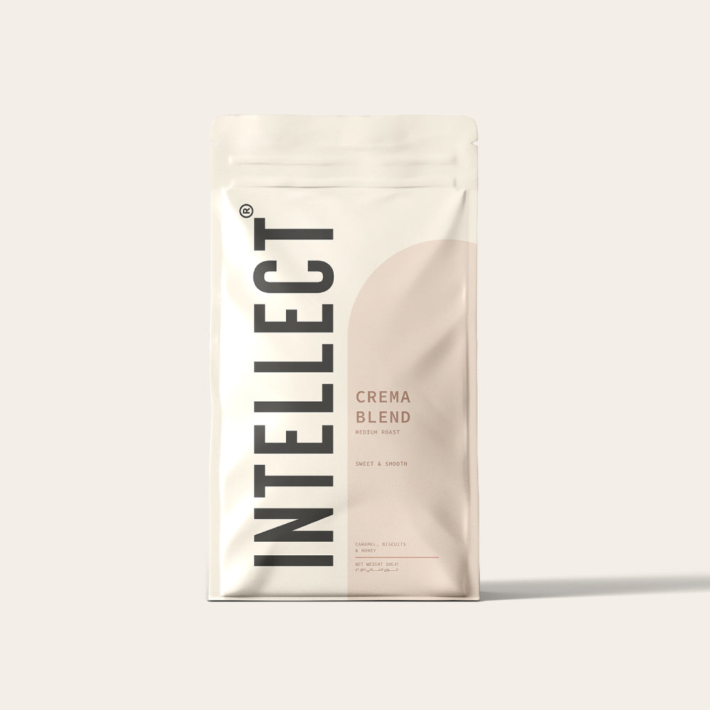 Crema Blend by Intellect Coffee - specialty coffee - BeanBurds UAE