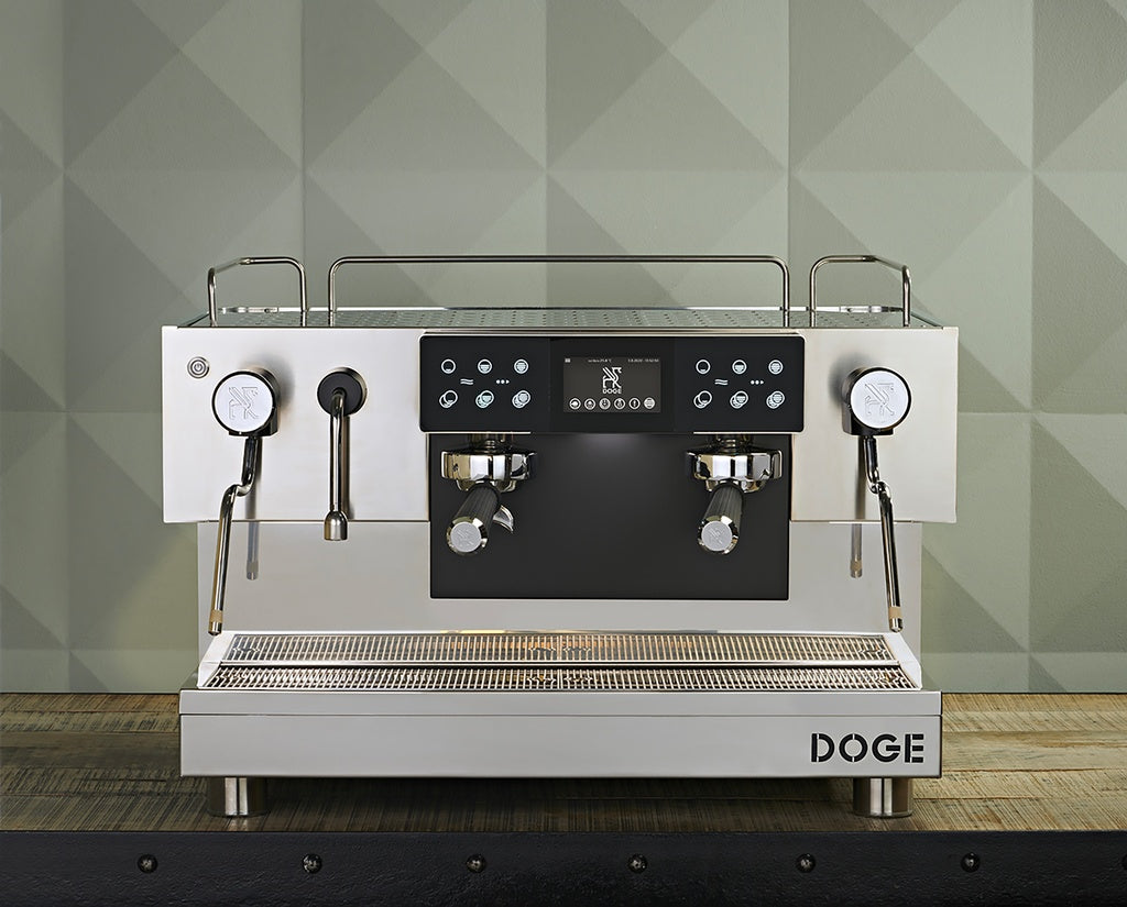 DOGE FOUR Quattro 2 Group - BeanBurds Spresso Black Espresso Machine