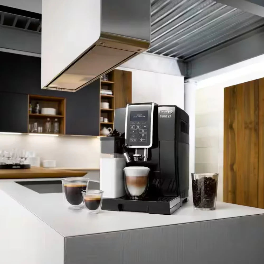 DeLonghi Dinamica Fully Automatic Coffee Machine Black - ECAM350.55.B
