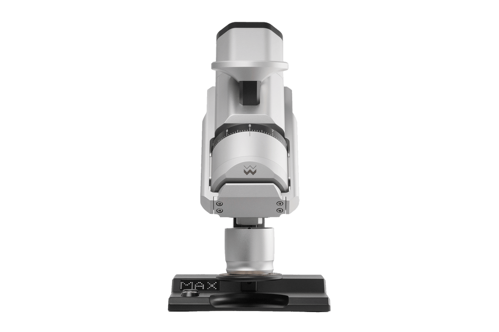 Weber Workshops EG-1 Mk.3 single-dose coffee grinder, front view