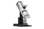 Weber Workshops EG-1 in Silver, angled view