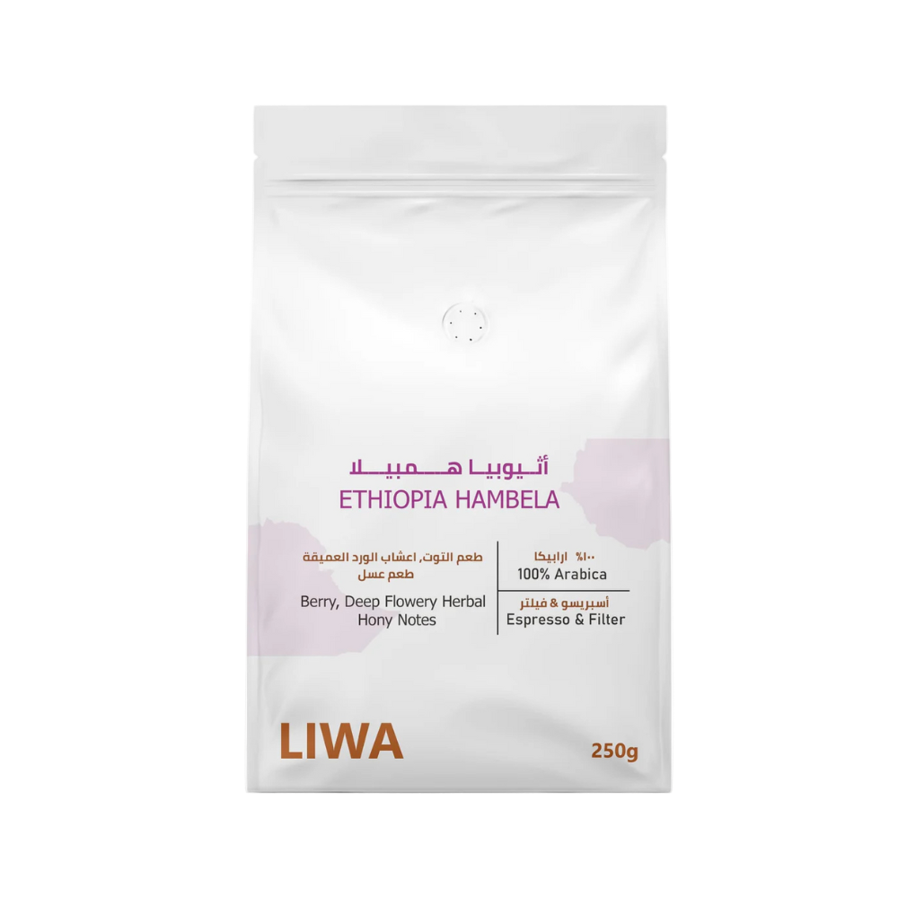 Ethiopia Hambela - BeanBurds Liwa Roastery 250g (10-12 cups) / Whole Beans Coffee Beans