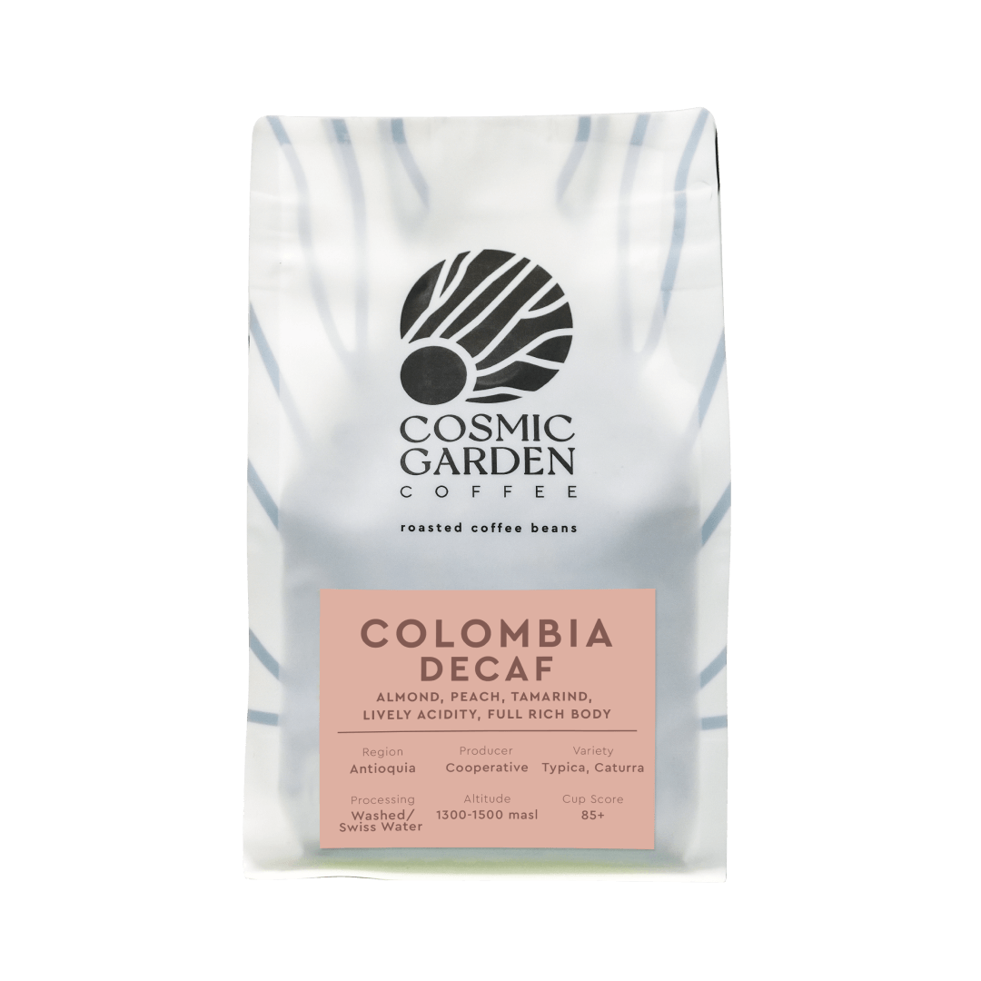 Colombia Decaf - BeanBurds Cosmic Garden Coffee 250g / Whole Beans Coffee Beans