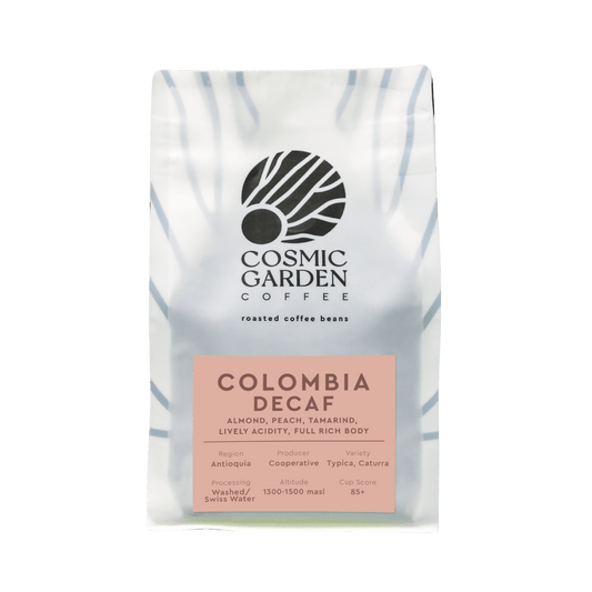 Colombia Decaf - BeanBurds Cosmic Garden Coffee 250g / Whole Beans Coffee Beans