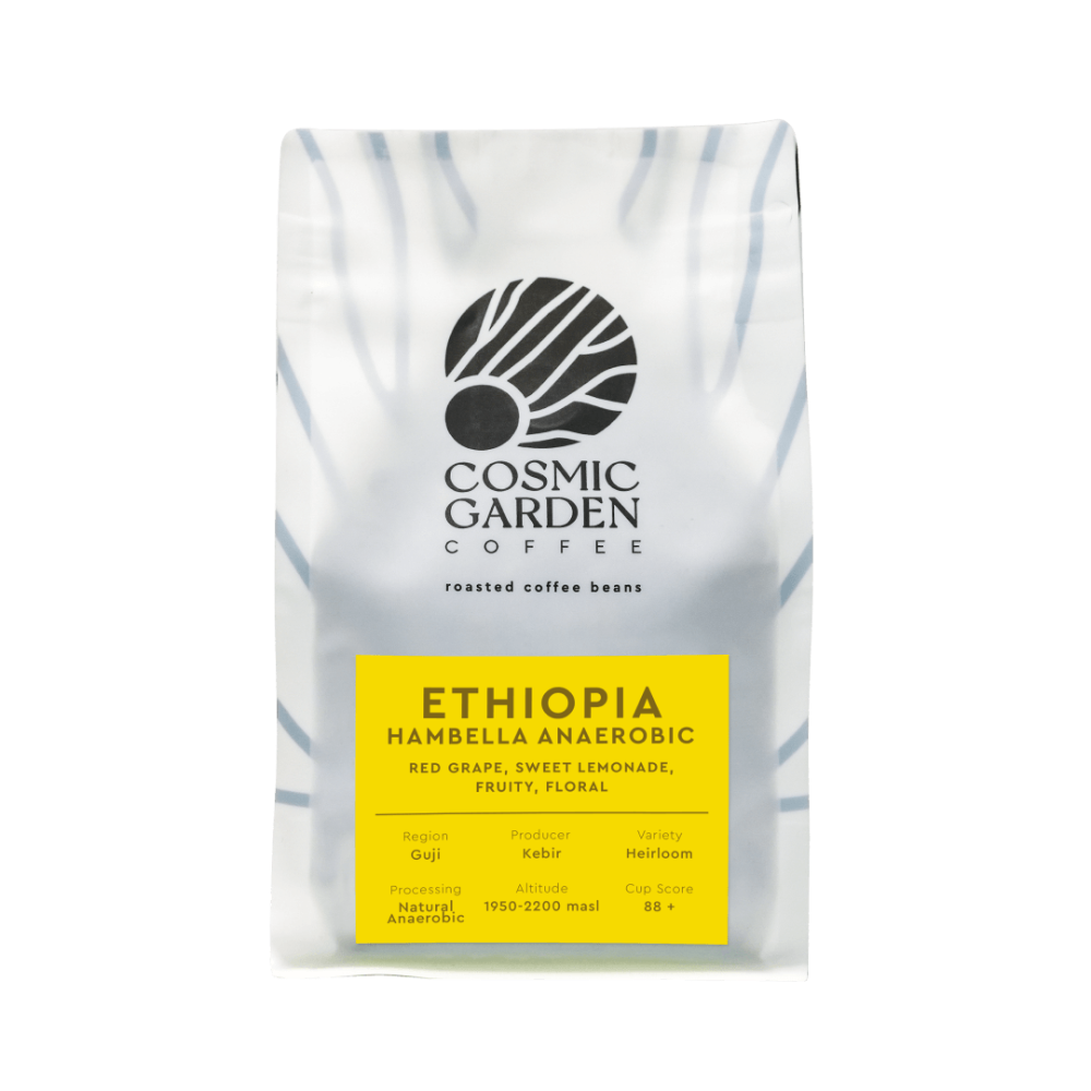Ethiopia Hambella Anaerobic - BeanBurds Cosmic Garden Coffee 250g / Whole Beans Coffee Beans