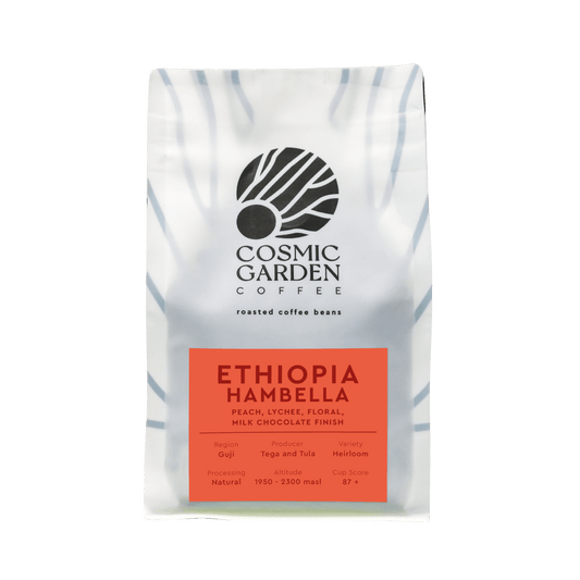 Ethiopia Hambella - BeanBurds Cosmic Garden Coffee 250g / Whole Beans Coffee Beans