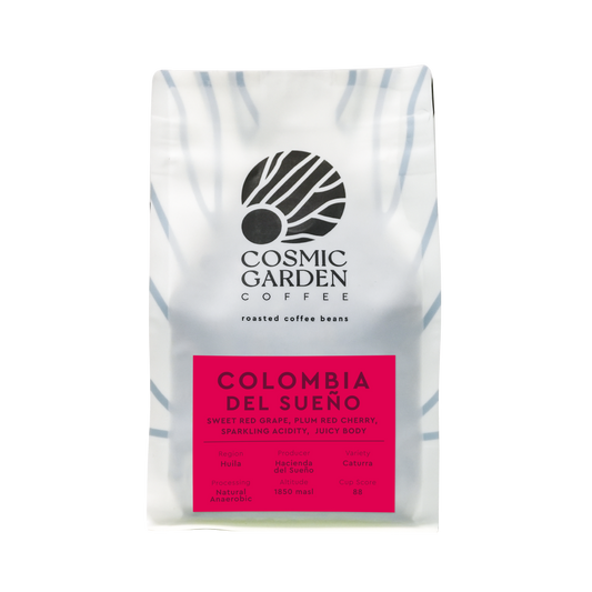 Colombia Del Sueno - BeanBurds Cosmic Garden Coffee 250g / Whole Beans Coffee Beans