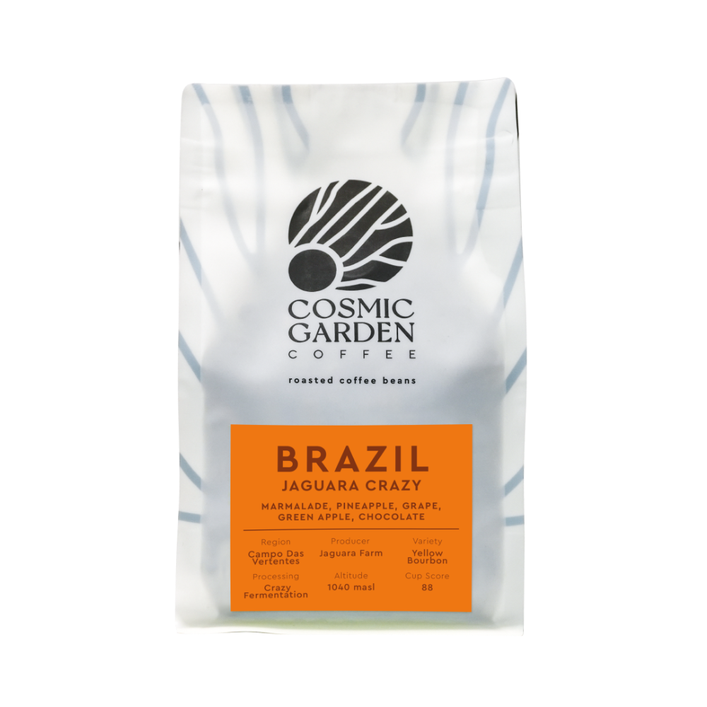 Brazil Jaguara Crazy - BeanBurds Cosmic Garden Coffee 250g / Whole Beans Coffee Beans