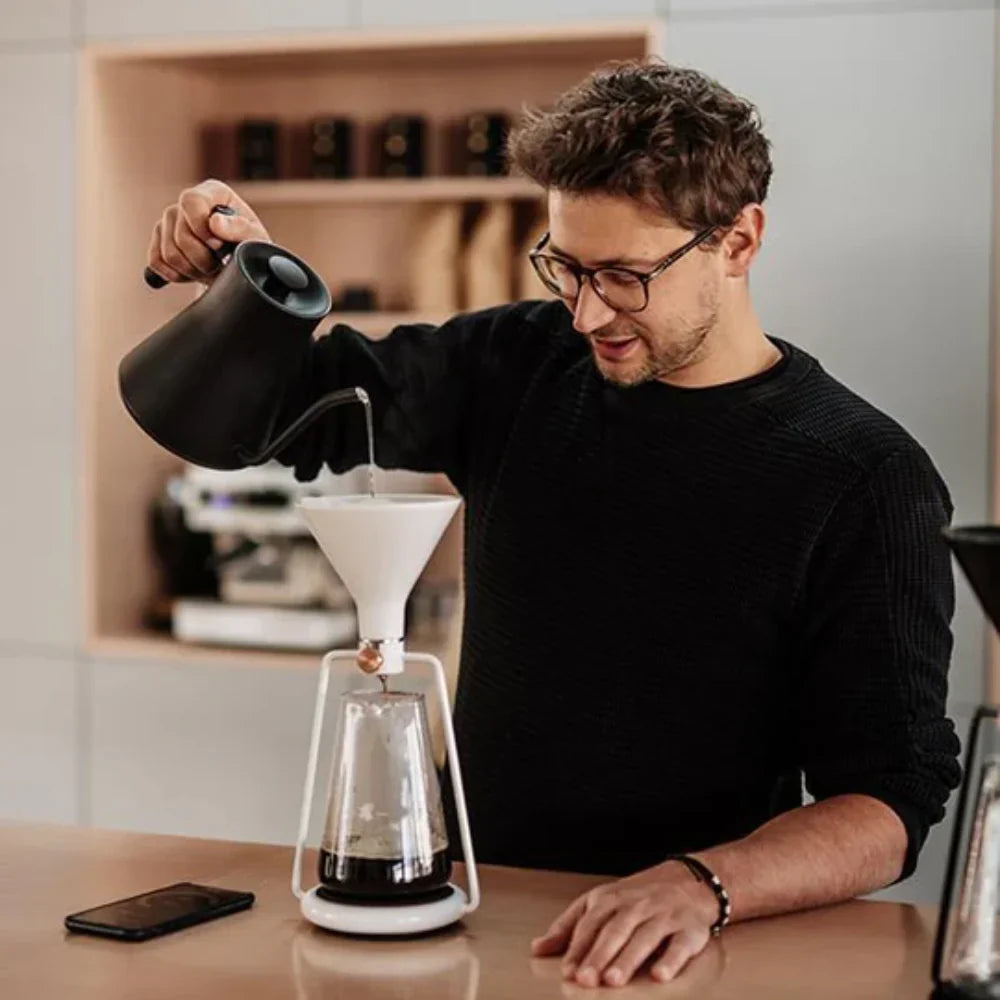 Goat Story Gina Smart Coffee Maker – White - BeanBurds Brewing Gadgets Default Title Brewing Equipment