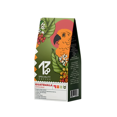 Guatemala Coffees - BeanBurds 1718coffee 250g (10- 12 Cups) / Whole Beans / Guatemala Roasted Coffee Coffee Beans