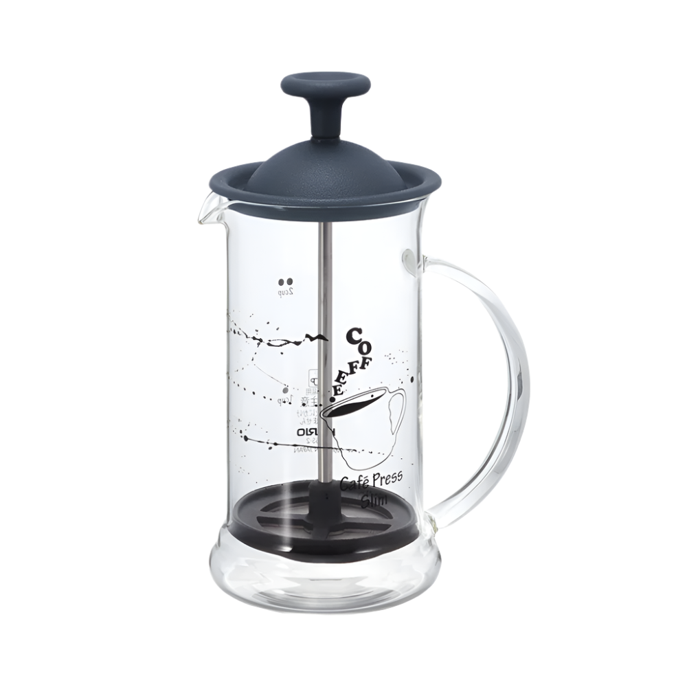 Hario Coffee Press Slim 240ml, Black