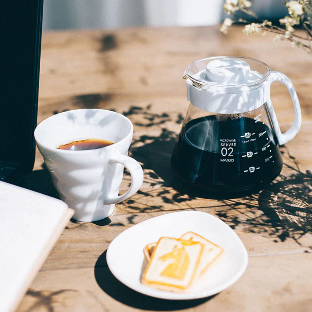 Hario V60 Ceramic Dripper 02 Set White