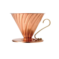 Hario V60-02 Copper Dripper With Nickel Plating Inside - BeanBurds Brewing Gadgets Copper Dripper