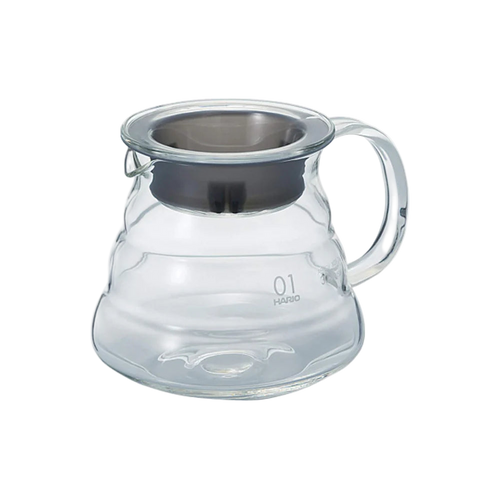 Hario V60 Glass Server - BeanBurds Brewing Gadgets 360ML Server