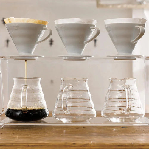Hario V60 Glass Server - BeanBurds Brewing Gadgets 360ML Server