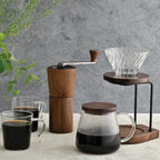 Hario Drip Stand Set Walnut - BeanBurds Brewing Gadgets Default Title Brewing Equipment