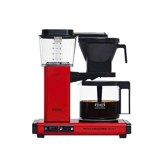 Moccamaster KBG Select Coffee Machine - Red