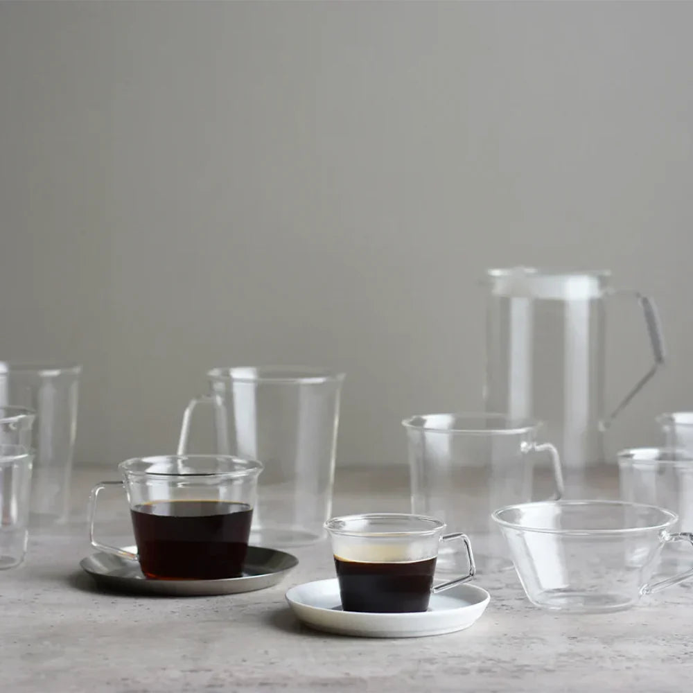 KINTO Cast Glass - BeanBurds Brewing Gadgets Green Tea Glass Server