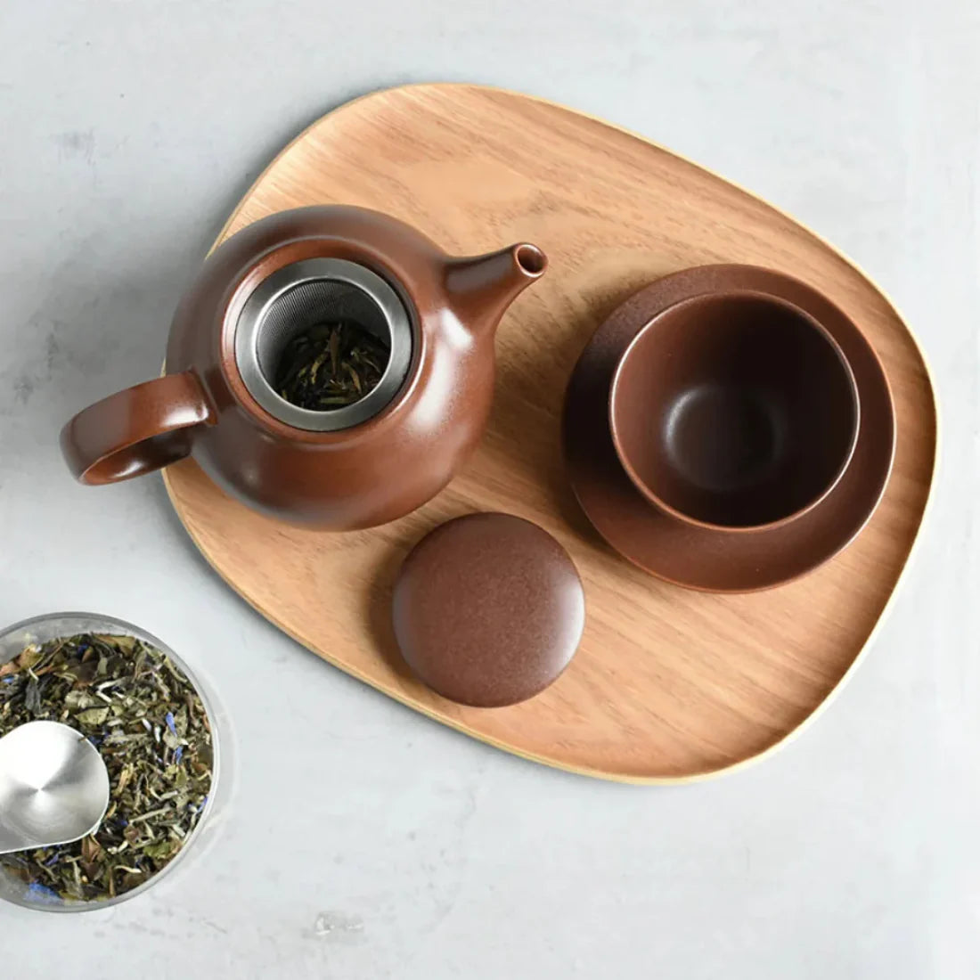 KINTO PEBBLE Cup & Saucer Set - BeanBurds Brewing Gadgets Black Server