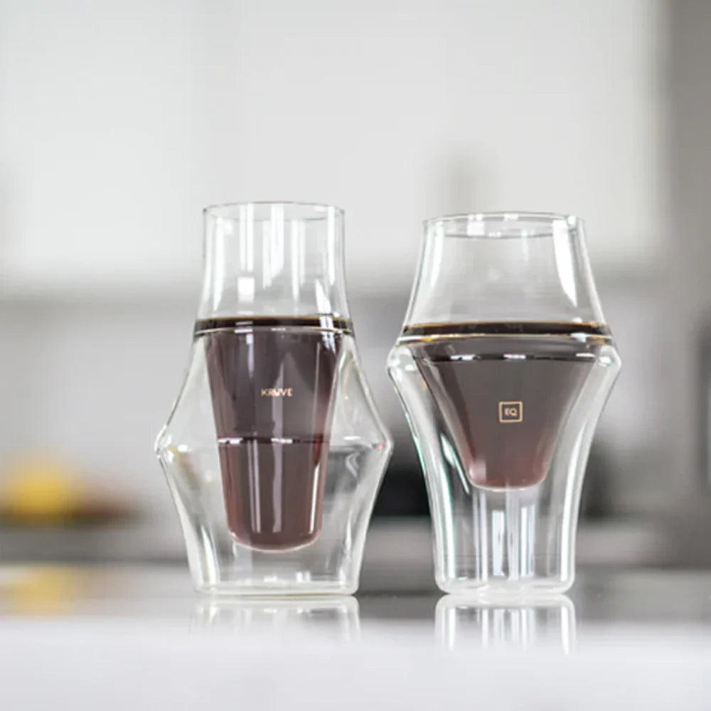 Kruve Excite & Inspire Glass Set - BeanBurds Brewing Gadgets Standard Server