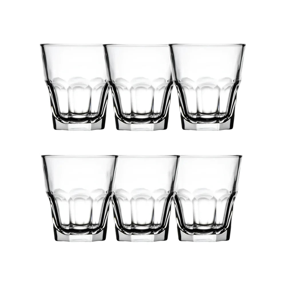 Libbey Gibraltar Glass 10 oz - BeanBurds Brewing Gadgets 6 pc Server