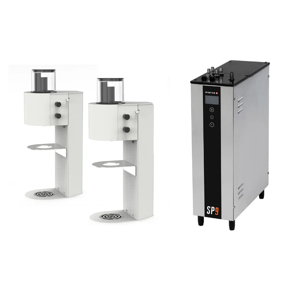 Marco SP9 Twin Set Coffee Brewers - BeanBurds Brewing Gadgets White Brewing Equipment