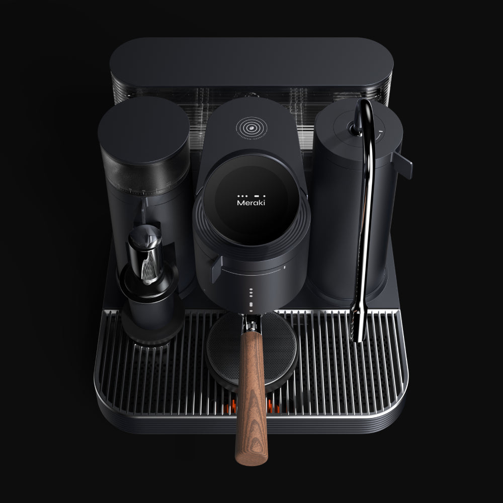 Meraki Espresso Machine - BeanBurds Brewing Gadgets Black