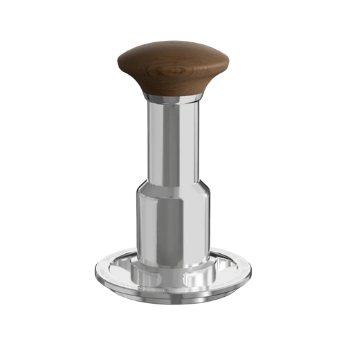 MHW-3Bomber Knight Impact Tamper - BeanBurds Brewing Gadgets Silver Tamper