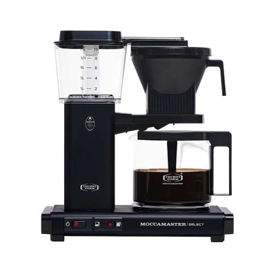 Moccamaster KBG Select Coffee Machine - BeanBurds CoffeeDesk Matte Black Coffee Machines and Equipment