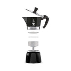 Bialetti Moka Expresso Coffee Maker - Red & Black - BeanBurds Brewing Gadgets Black Brewing Equipment
